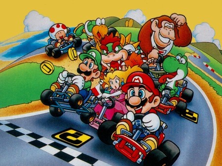 El primer Mario Kart iba a tratarse originalmente de un prototipo multijugador de F-Zero