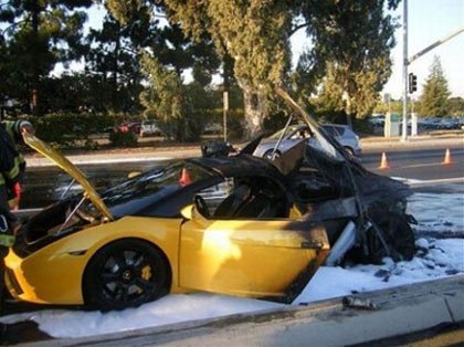 Lamborghini Gallardo, ¡a la hoguera!
