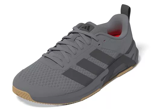 adidas Hombre Dropset Control Training Shoes, Grey/Grey Five/Core Black, 44 EU
