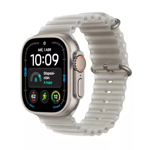 Apple Watch Ultra 4 GPS + Cellular con Caja de Titanio Natural de 49 mm