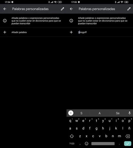 インスタント文字起こしを使用すると、珍しい単語を追加して正しく文字に書き起こすことができます。