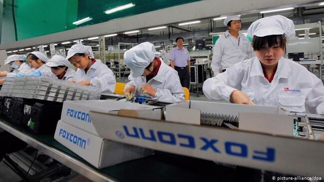 foxconn empleados