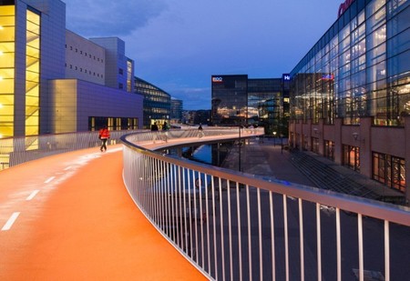 Cykelslangen: Copenhague se gasta 4 millones de euros en un carril bici de 220 metros