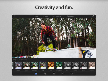 Adobe actualiza Photoshop Express para iOS con nuevo diseño, soporte Instagram y otras mejoras