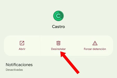 Desinstalar App