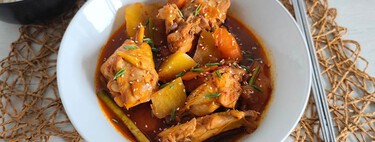Dakdoritang, receta del exquisito estofado de pollo coreano