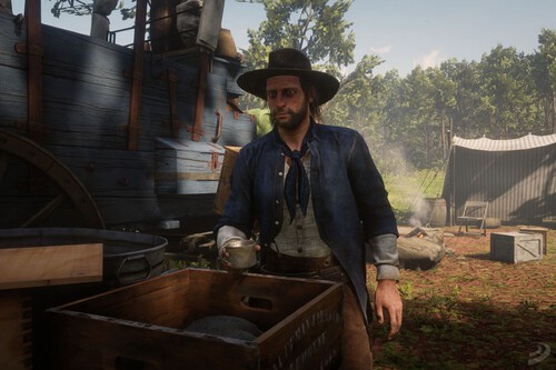 Raiz Bardana Kieran Red Dead Redemption 2