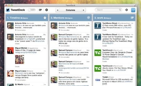 Twitter lanza TweetDeck 2 con un nuevo tema de colores claros y mejoras generales
