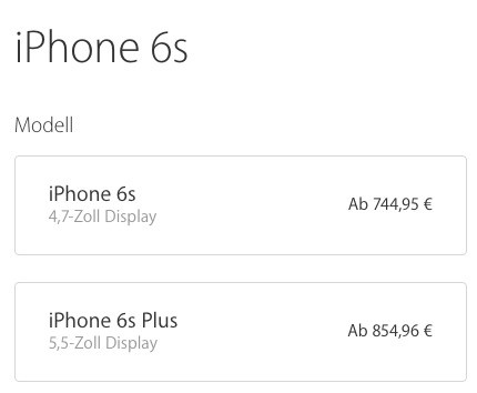 Precios Iphone Alemania