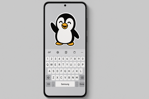 sticker del teclado