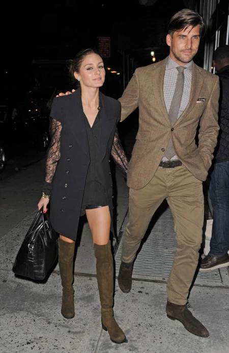Johaness Huebl brown suit