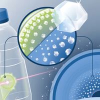 Cientistas transformam plástico em bilhões de nanodiamantes por meio de potentes disparos de laser 