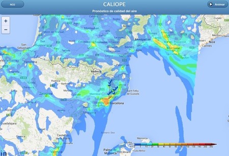 Caliope, la aplicación para conocer la calidad del aire