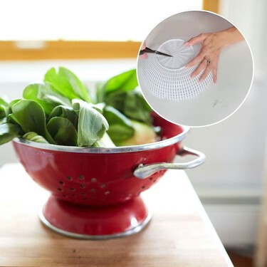 Cómo dar una segunda vida a tu viejo colador de cocina: así lo puedes convertir en una original lámpara solar para tu jardín