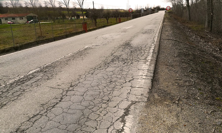 Carreteras en mal estado, España