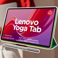 Amazon remata esta tablet Lenovo con casi 50% de descuento. Precio mínimo histórico e incluye pluma digital y funda gratis 