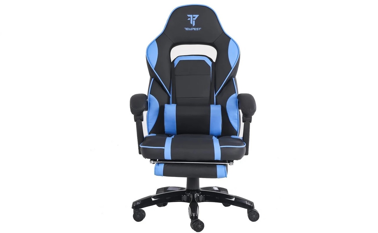 Tempest F36 Silla Gaming Negra/Azul