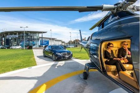 Mercedes-Benz Australia lanza traslado en helicóptero para sus clientes
