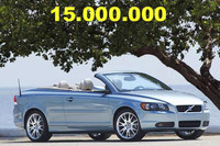 Un Volvo C70 descapotable será el coche 15 millones de la marca
