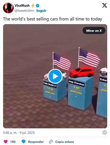 Los coches más vendidos de la historia