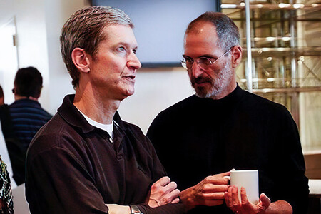 Steve Jobs y Tim Cook