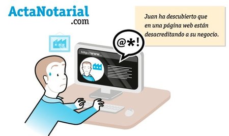 ActaNotarial.com, documentos notariales de los contenidos de páginas web