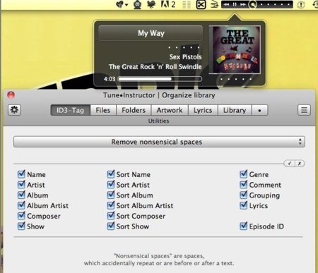 Tune•Instructor 3.1, enseña a iTunes cómo manejar tu música