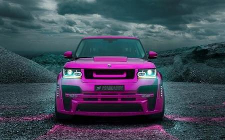 Impresionante vista frontal del Hamann Range Rover Mystere
