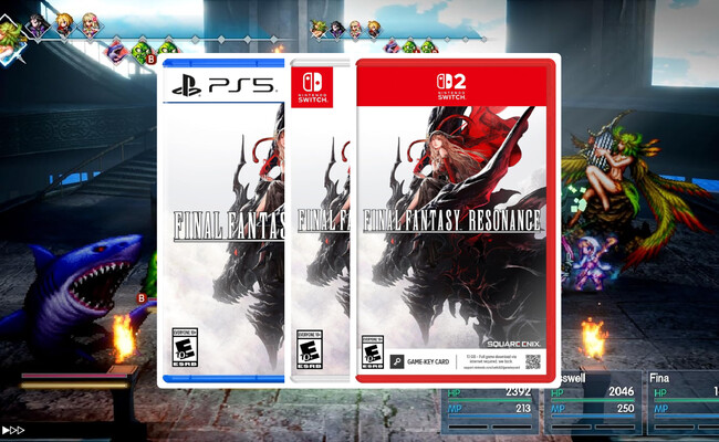 Final Fantasy Resonance Ps5 Nintendo Switch 2