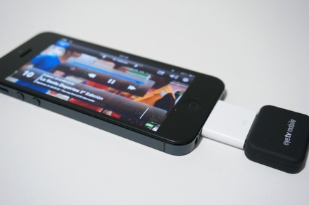 eyeTV mobile iPhone5 funcionando