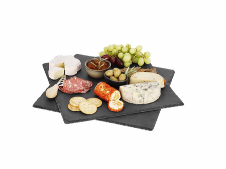 Juego De Platos De Pizarra