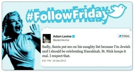 #FollowFriday de Poprosa: Navidad, navidad y más navidad