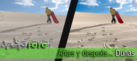 Antes y después... Dunas
