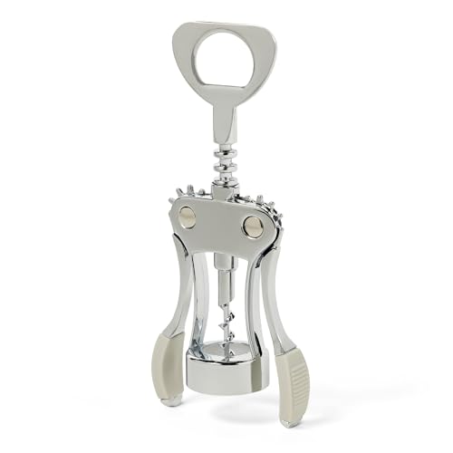 Amazon Basics Sacacorchos y Abrebotellas 2 en 1