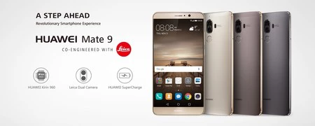 Huawei Mate 9, con cámara dual Leica y batería de 4.000mAh, por 399 euros y envío gratis desde España 