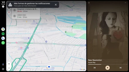 Android Auto 12.7 ベータ版