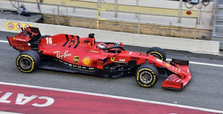 Leclerc Barcelona F1 2020