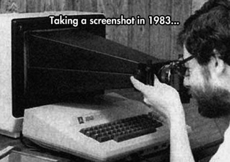 Así se hacían las capturas de pantalla de los ordenadores de Apple hace 35 años