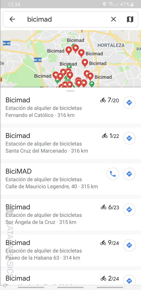 Google maps bicicleta no disponible hot sale