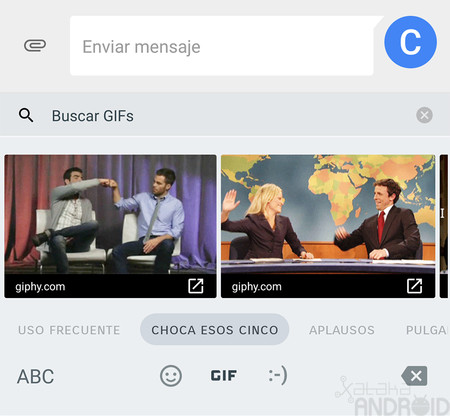 Teclado de Google ya permite enviar GIFs en Android 7.1 Nougat