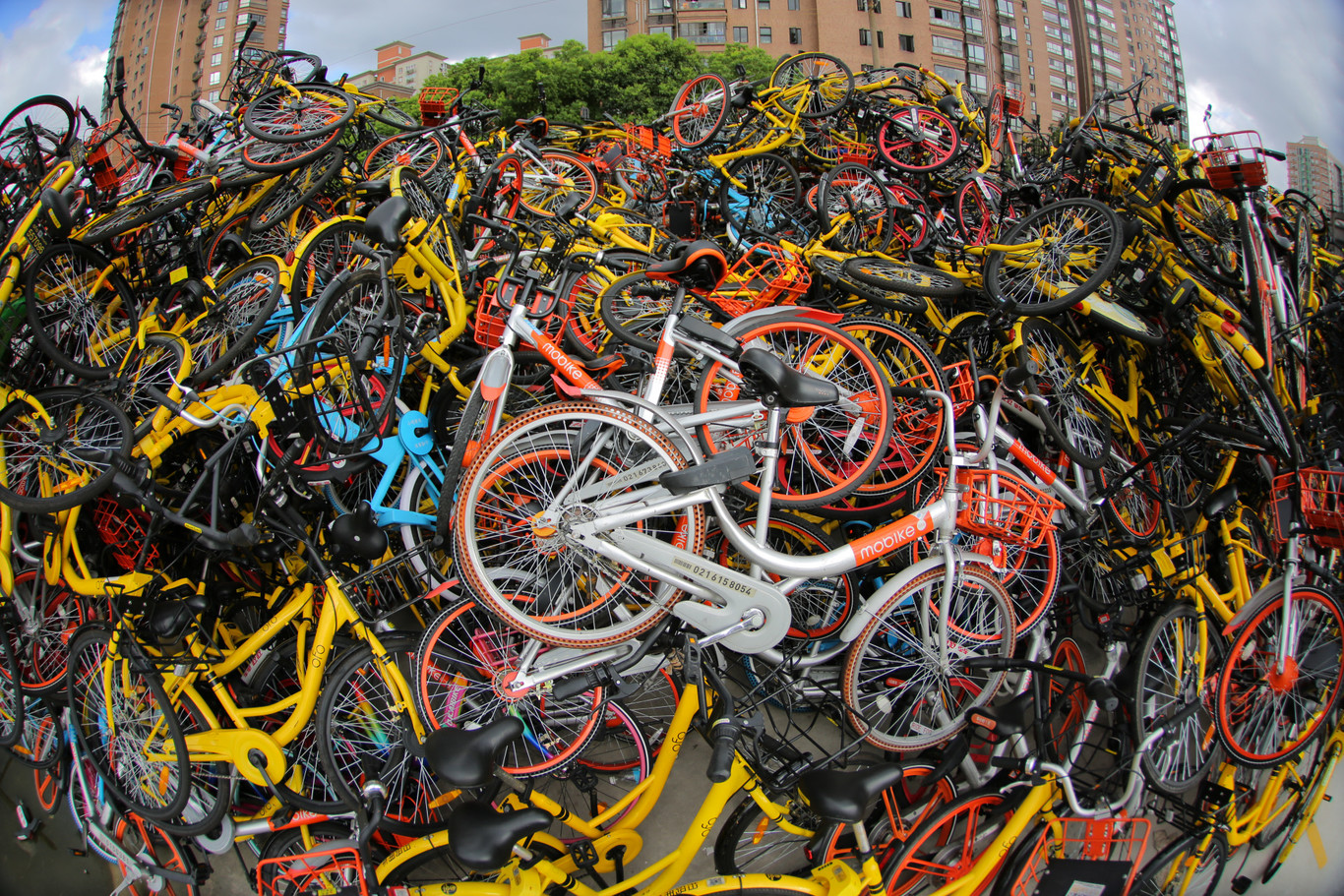 Los Cementerios De Bicis Chinas La Historia Visual De Un Hermoso 