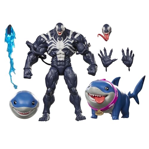 Marvel Legends Series, Marvel Rivals, Venom y Jeff The Land Shark
