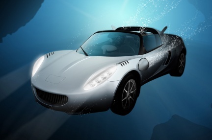 Rinspeed sQuba Concept, el coche que te llevarías a bucear