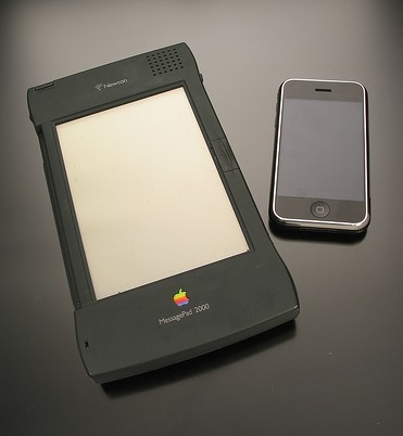 Imagen de la semana: Newton e iPhone