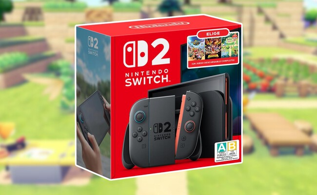 Nintendo Switch 2 Consola Videojuego Mario Pokemon Oferta Descuento Amazon