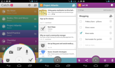 Catch Notes para Android