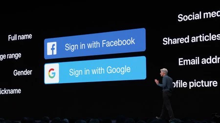 Apple の競合他社にサインインする