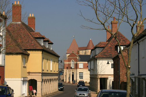 New Poundbury, probablemente el pueblo más raro de Inglaterra 