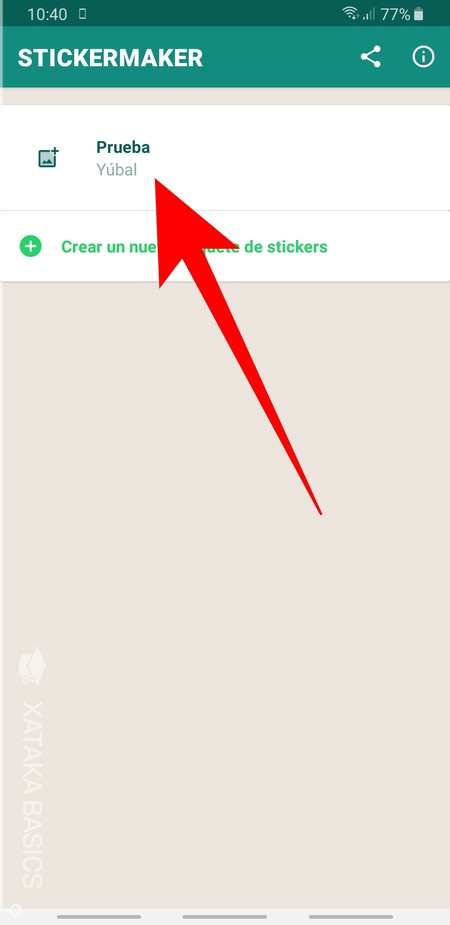 Cómo crear tus propios de para Sticker Maker