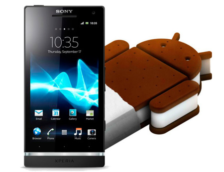 Ice Cream Sandwich empieza a llegar a los Sony Xperia S